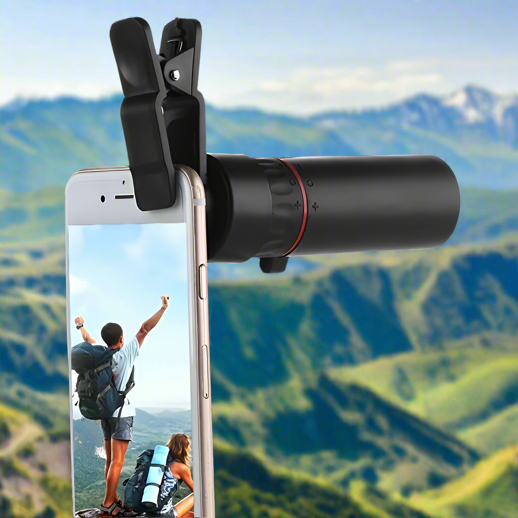RidgeScope™ HD Monocular Telescope – Compact 8X Zoom for Hiking, Birdwatching, Travel & Outdoor Adventure