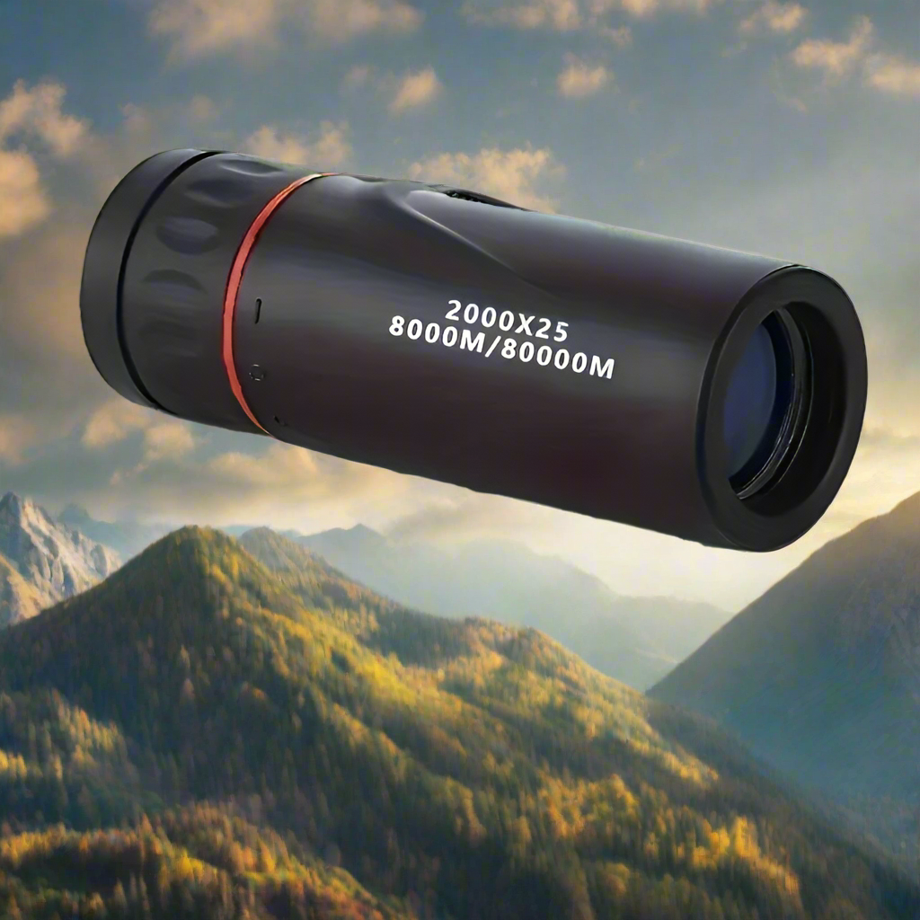 RidgeScope™ HD Monocular Telescope – Compact 8X Zoom for Hiking, Birdwatching, Travel & Outdoor Adventure